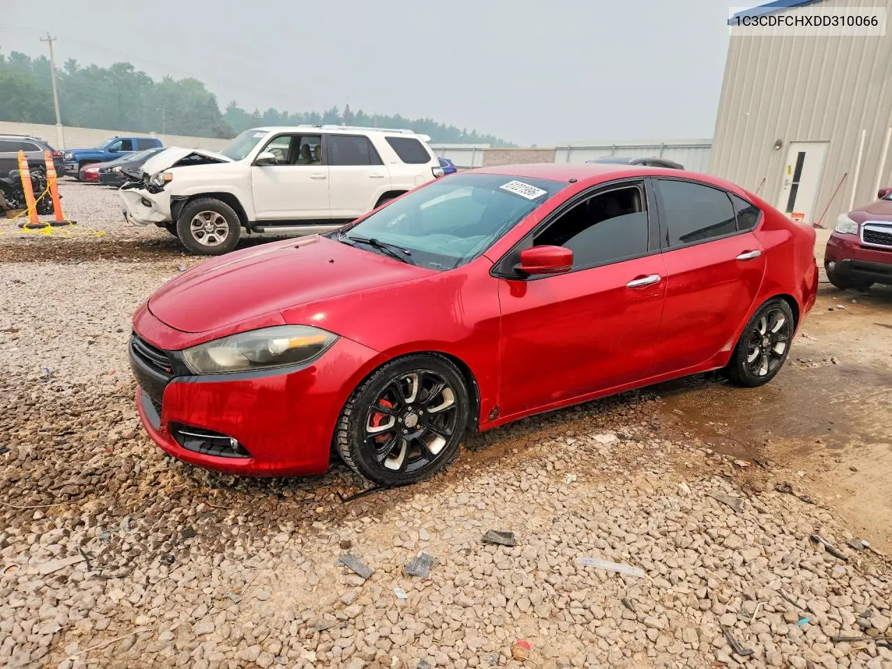 2013 Dodge Dart Limited VIN: 1C3CDFCHXDD310066 Lot: 61221996