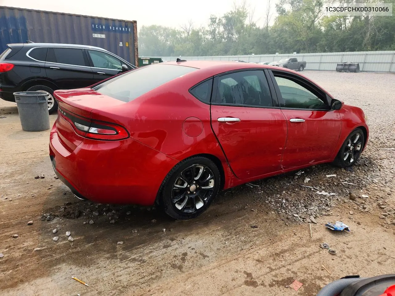 2013 Dodge Dart Limited VIN: 1C3CDFCHXDD310066 Lot: 61221996