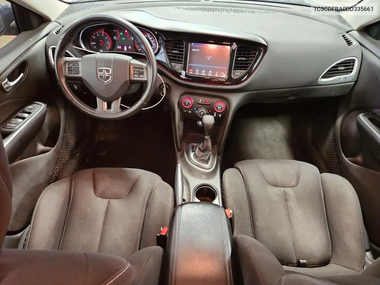 2013 Dodge Dart Sxt VIN: 1C3CDFBA0DD335661 Lot: 61339966