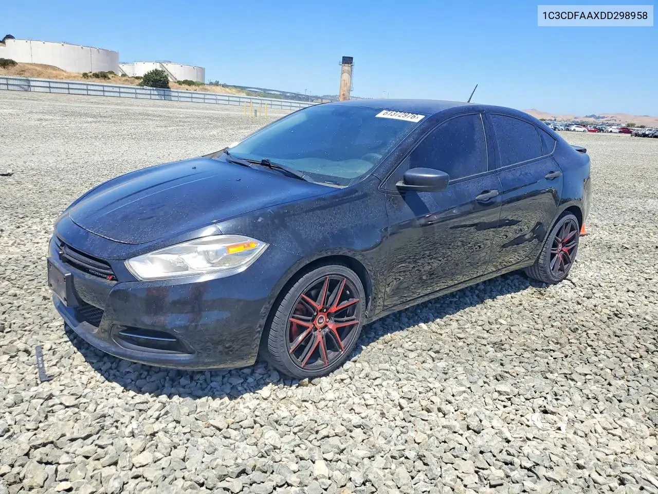 2013 Dodge Dart Se VIN: 1C3CDFAAXDD298958 Lot: 61372976
