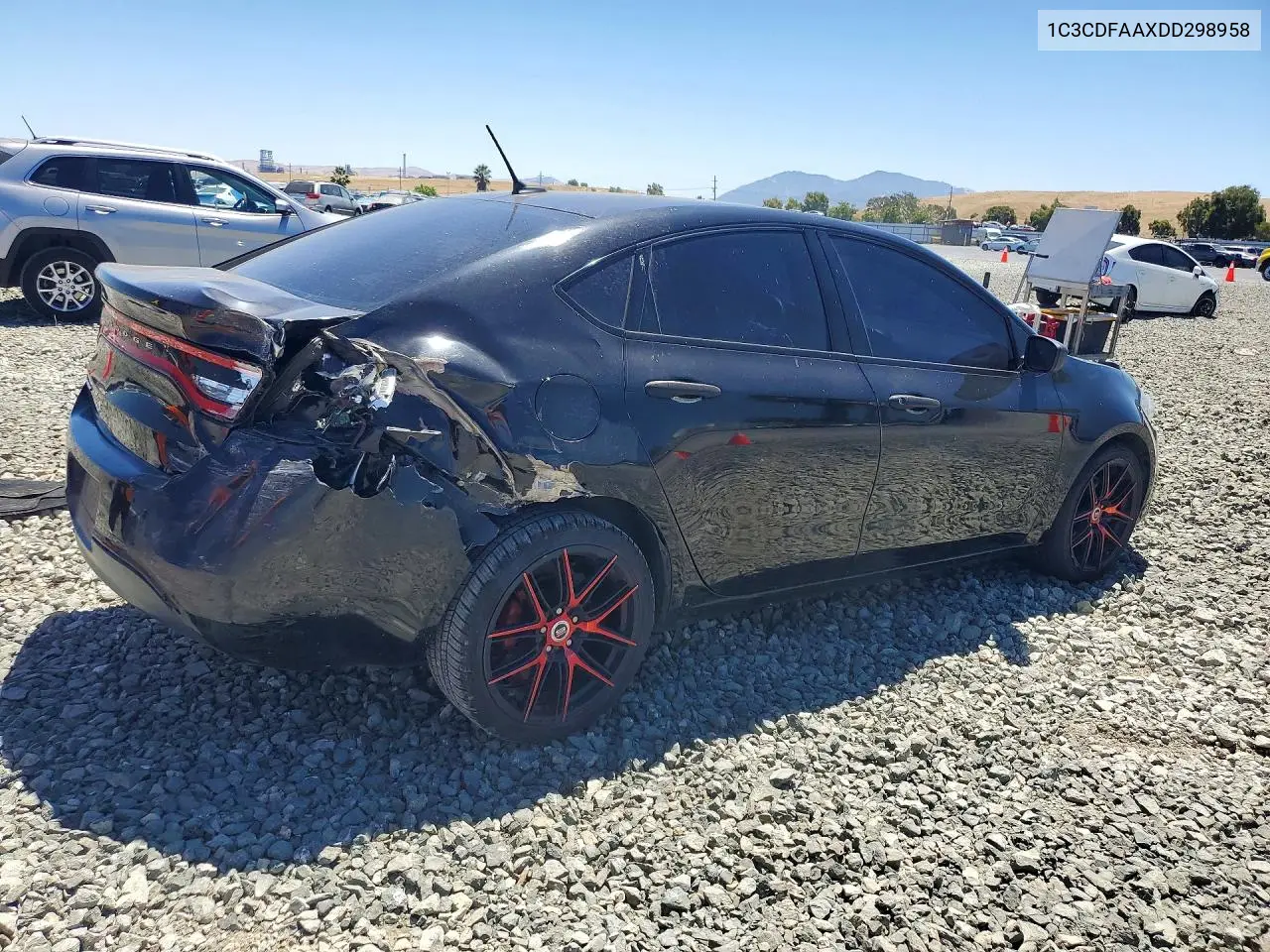 2013 Dodge Dart Se VIN: 1C3CDFAAXDD298958 Lot: 61372976