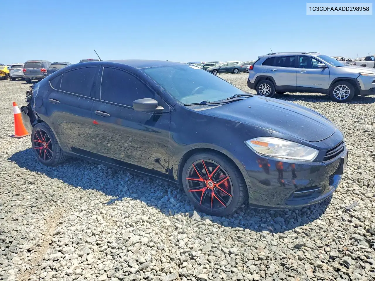 2013 Dodge Dart Se VIN: 1C3CDFAAXDD298958 Lot: 61372976