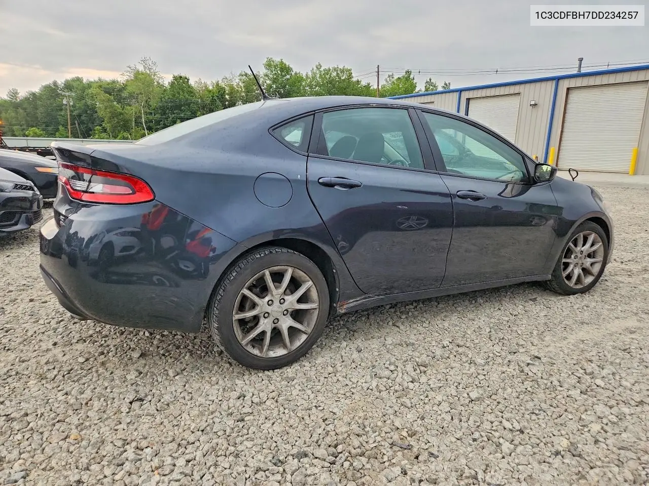 2013 Dodge Dart Sxt VIN: 1C3CDFBH7DD234257 Lot: 61964856