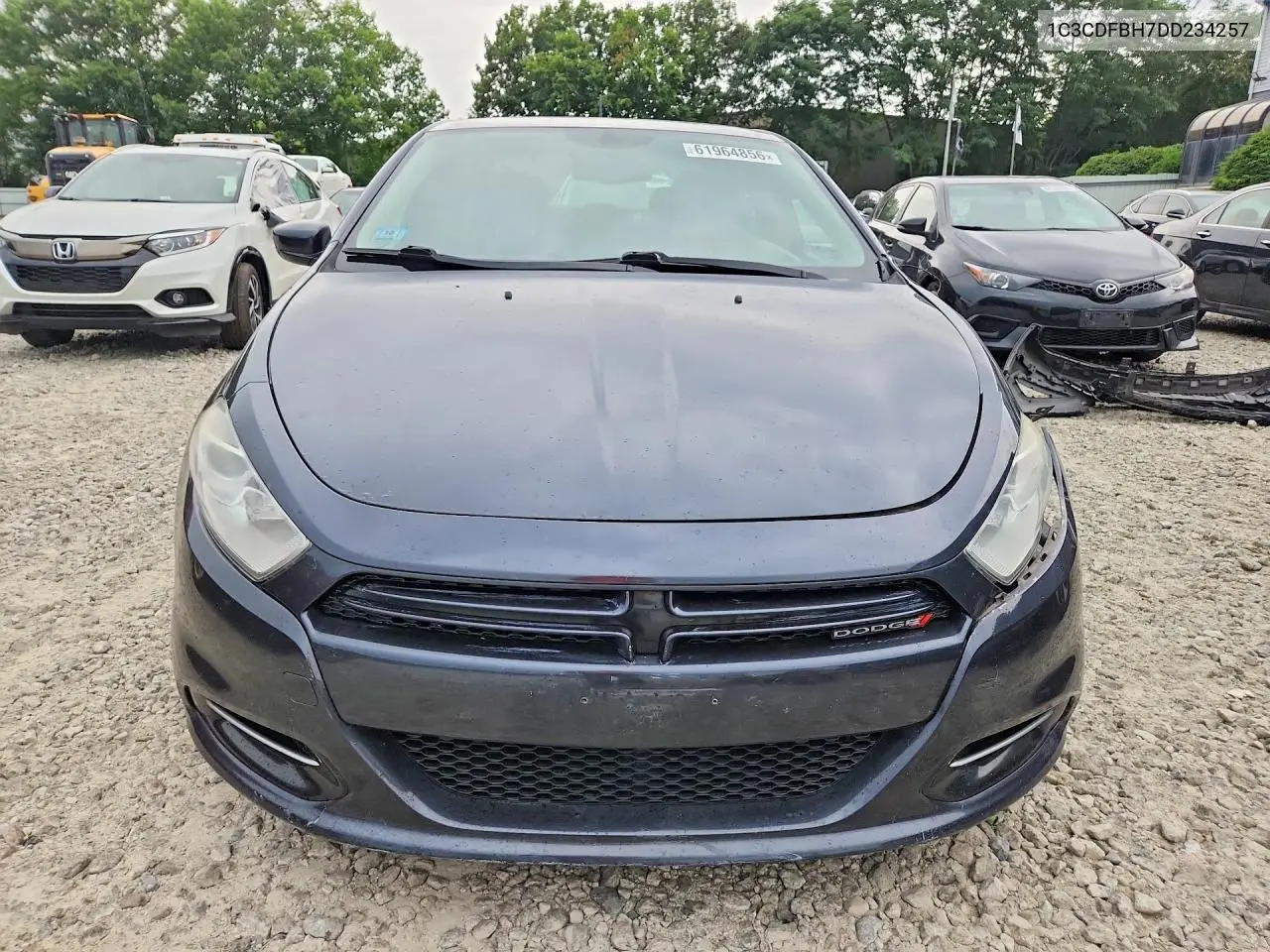 2013 Dodge Dart Sxt VIN: 1C3CDFBH7DD234257 Lot: 61964856