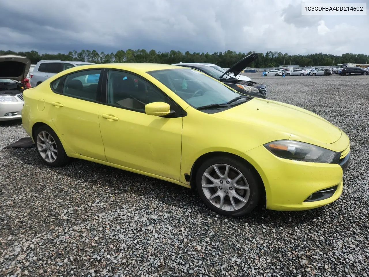 2013 Dodge Dart Sxt VIN: 1C3CDFBA4DD214602 Lot: 61996076