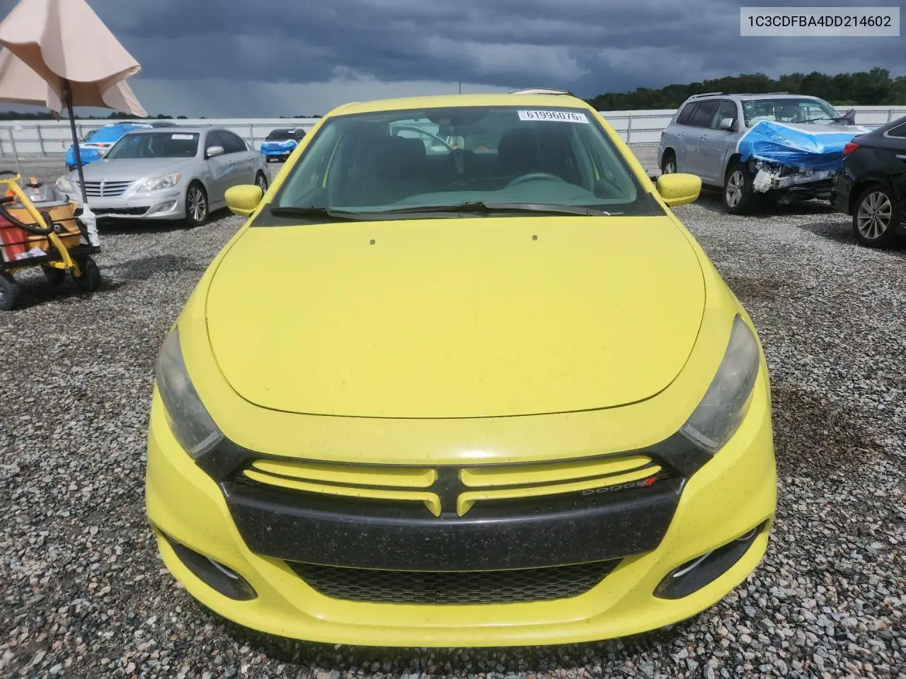 2013 Dodge Dart Sxt VIN: 1C3CDFBA4DD214602 Lot: 61996076