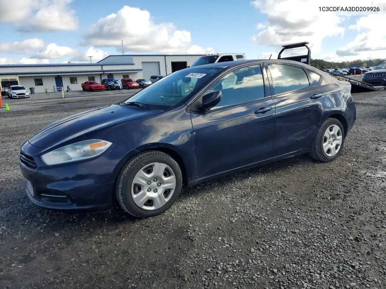 1C3CDFAA3DD209926 2013 Dodge Dart Se