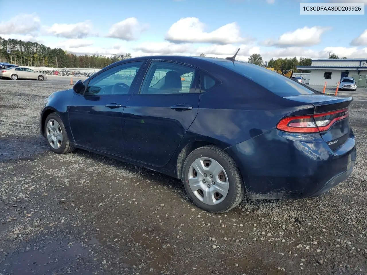 1C3CDFAA3DD209926 2013 Dodge Dart Se
