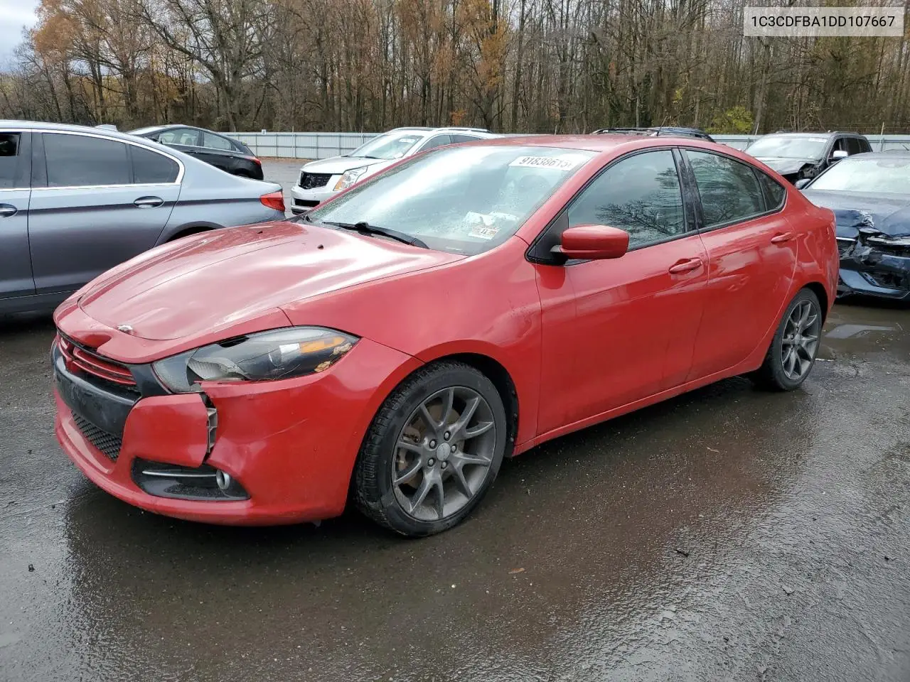 1C3CDFBA1DD107667 2013 Dodge Dart Sxt