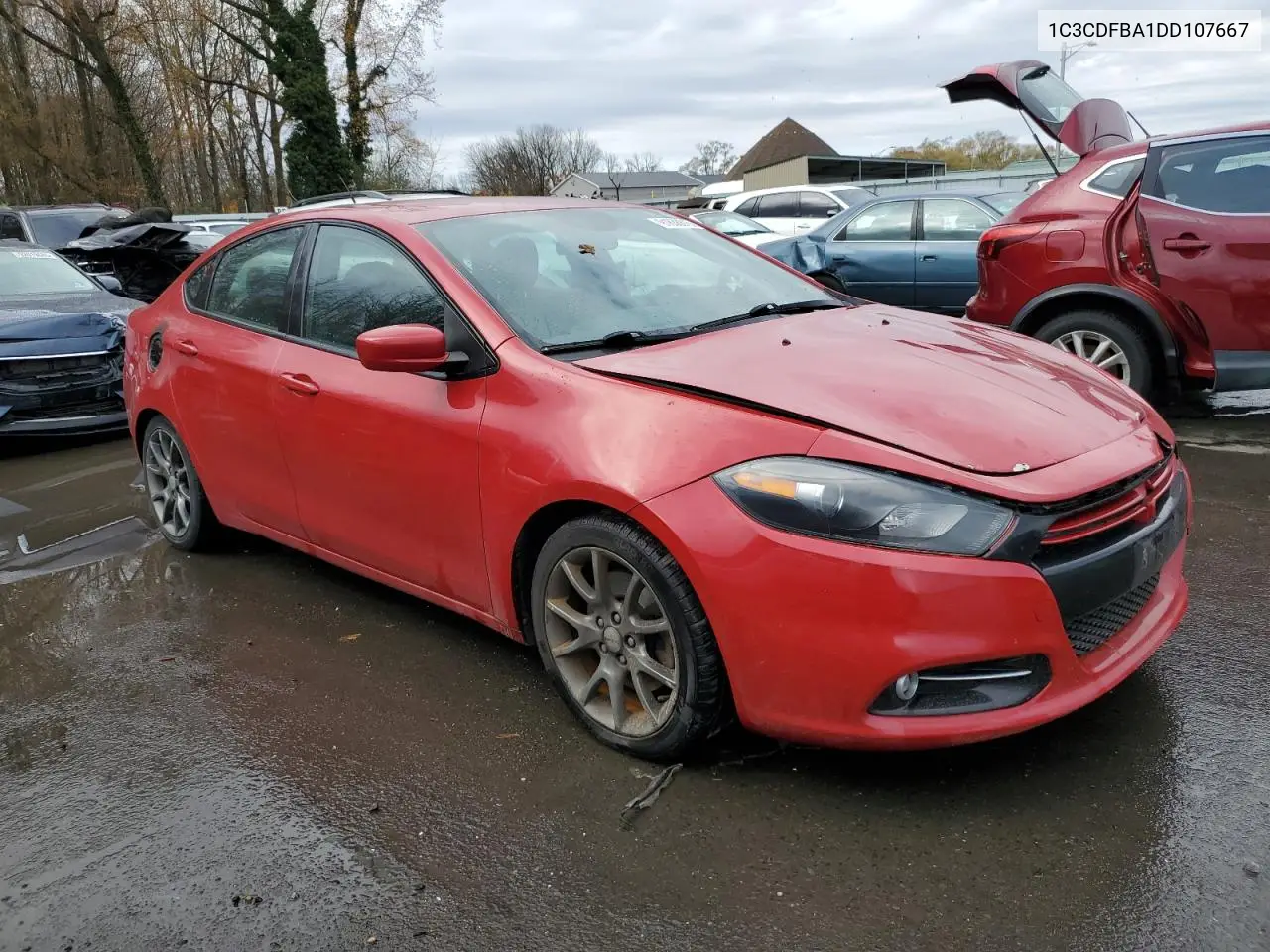 1C3CDFBA1DD107667 2013 Dodge Dart Sxt