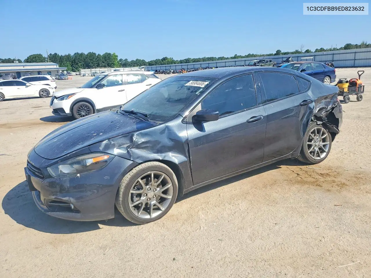 2014 Dodge Dart Sxt VIN: 1C3CDFBB9ED823632 Lot: 56984686