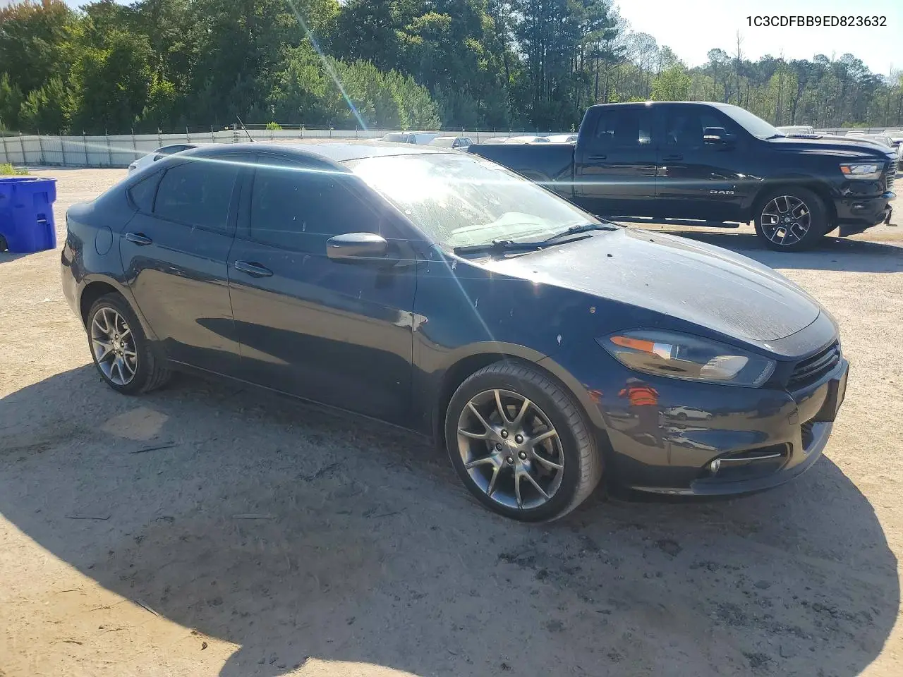 2014 Dodge Dart Sxt VIN: 1C3CDFBB9ED823632 Lot: 56984686