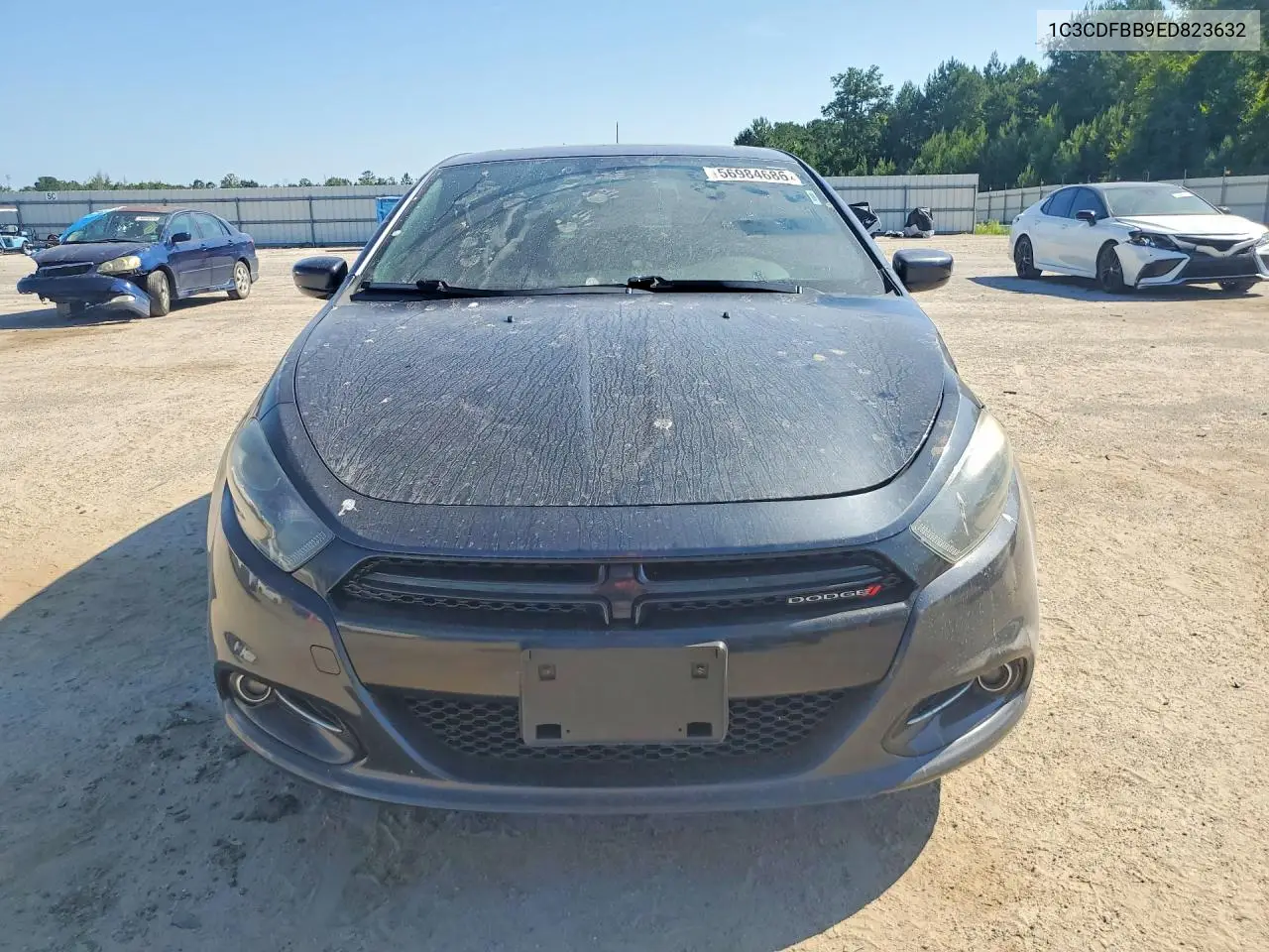 2014 Dodge Dart Sxt VIN: 1C3CDFBB9ED823632 Lot: 56984686