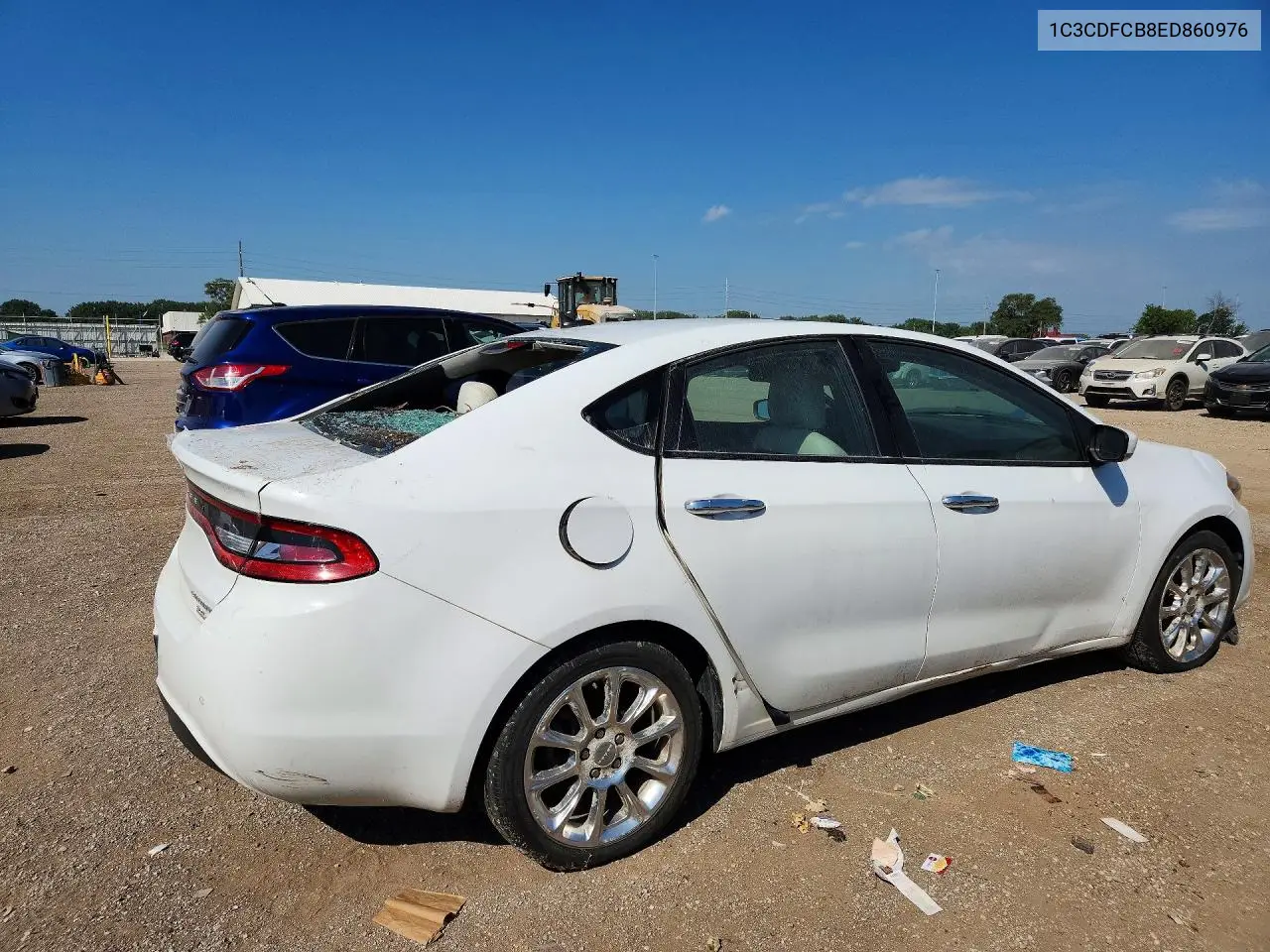 2014 Dodge Dart Limited VIN: 1C3CDFCB8ED860976 Lot: 57088706