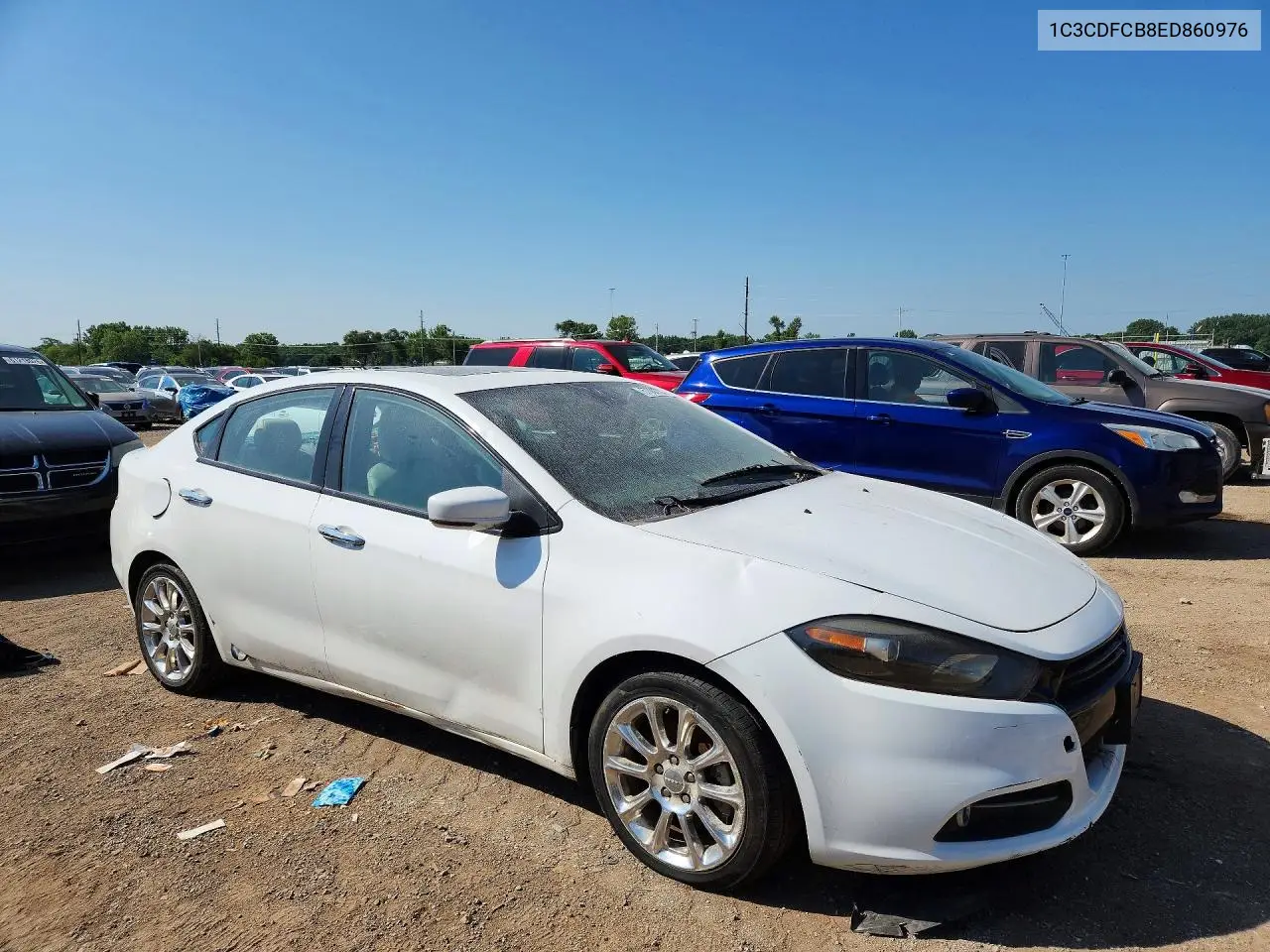 2014 Dodge Dart Limited VIN: 1C3CDFCB8ED860976 Lot: 57088706