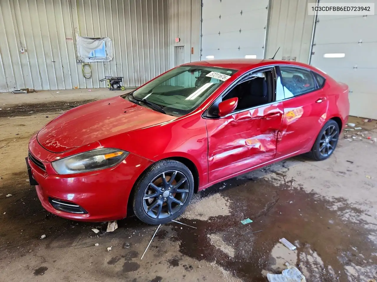 2014 Dodge Dart Sxt VIN: 1C3CDFBB6ED723942 Lot: 57211676