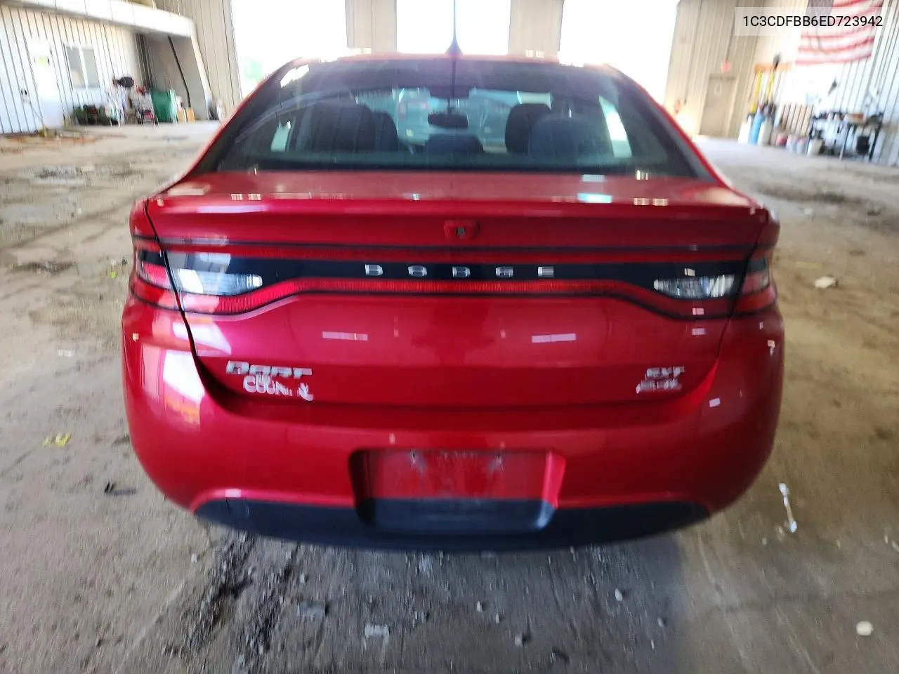 2014 Dodge Dart Sxt VIN: 1C3CDFBB6ED723942 Lot: 57211676