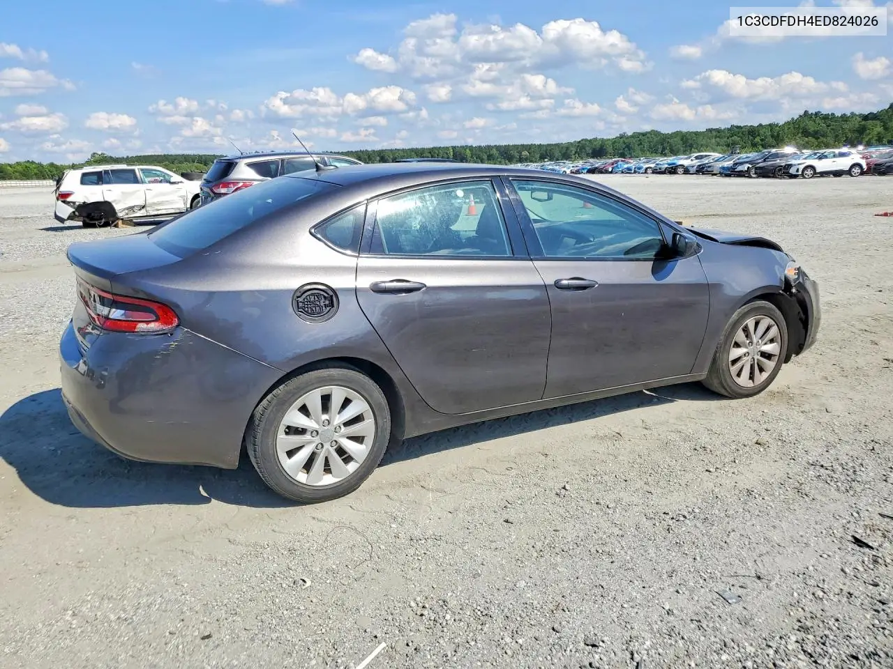 2014 Dodge Dart VIN: 1C3CDFDH4ED824026 Lot: 57601736