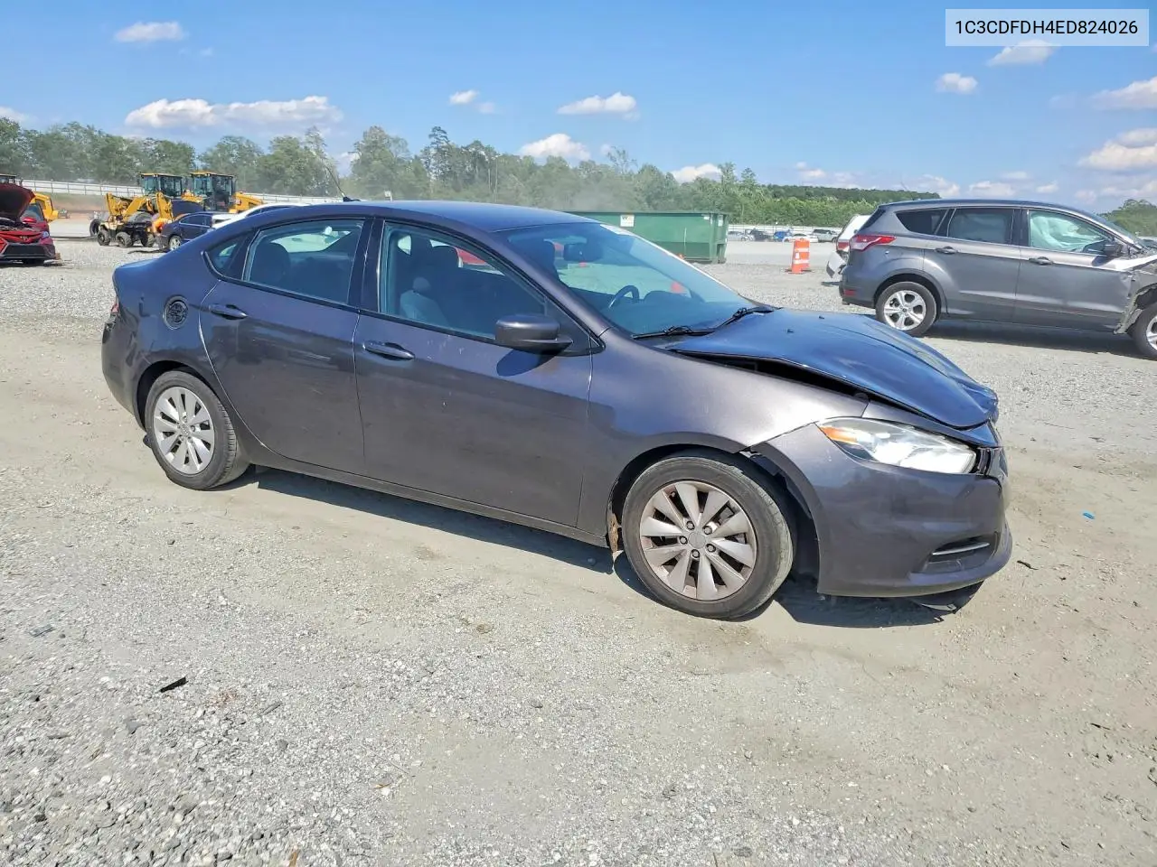 2014 Dodge Dart VIN: 1C3CDFDH4ED824026 Lot: 57601736