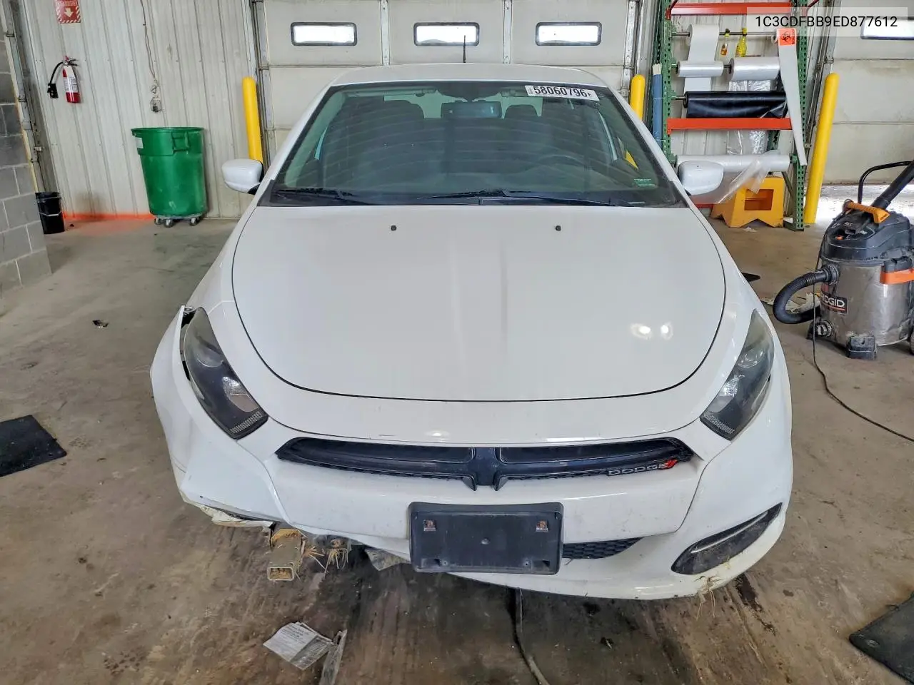 2014 Dodge Dart Sxt VIN: 1C3CDFBB9ED877612 Lot: 58060796