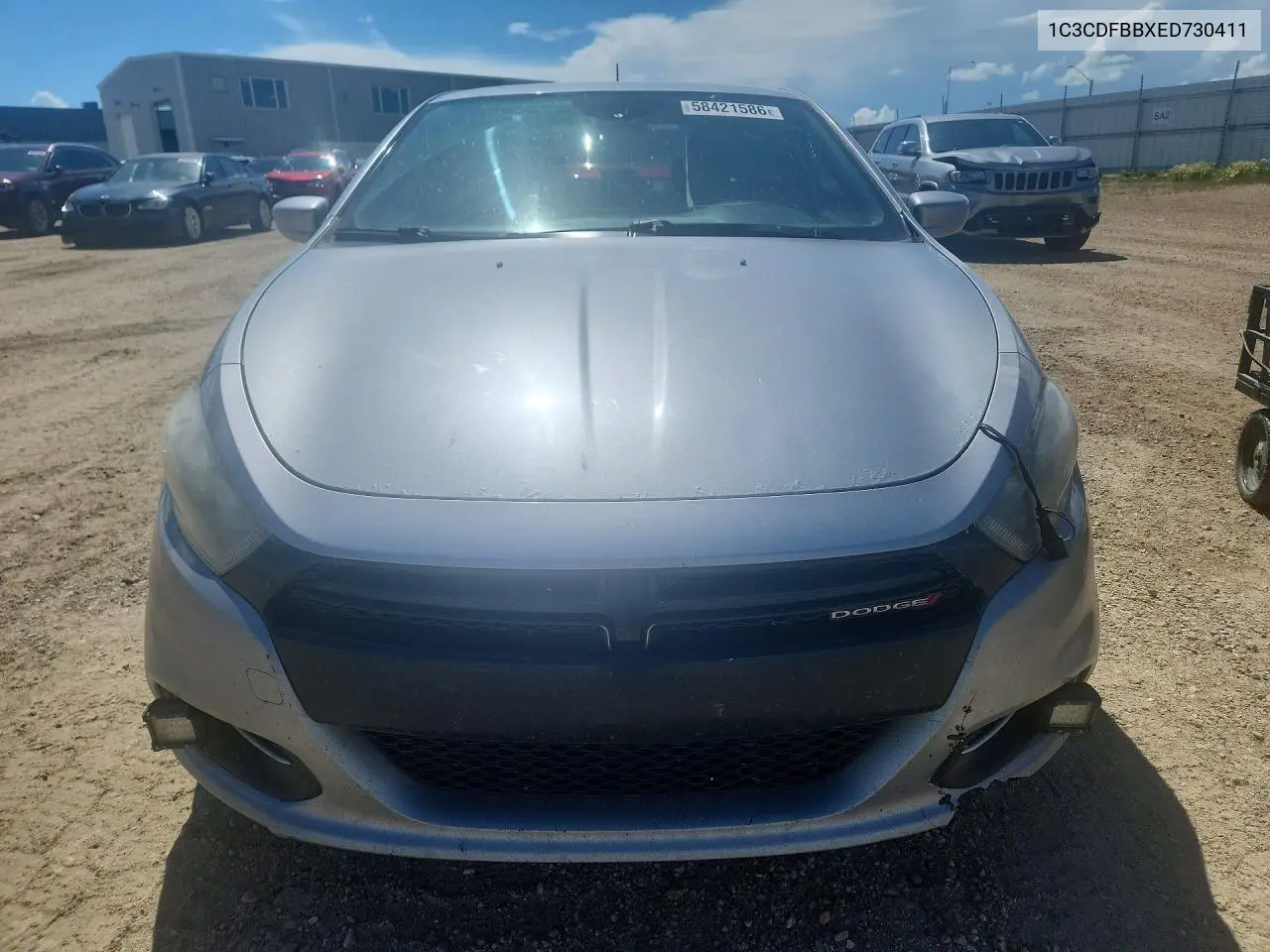 2014 Dodge Dart Sxt VIN: 1C3CDFBBXED730411 Lot: 58421586