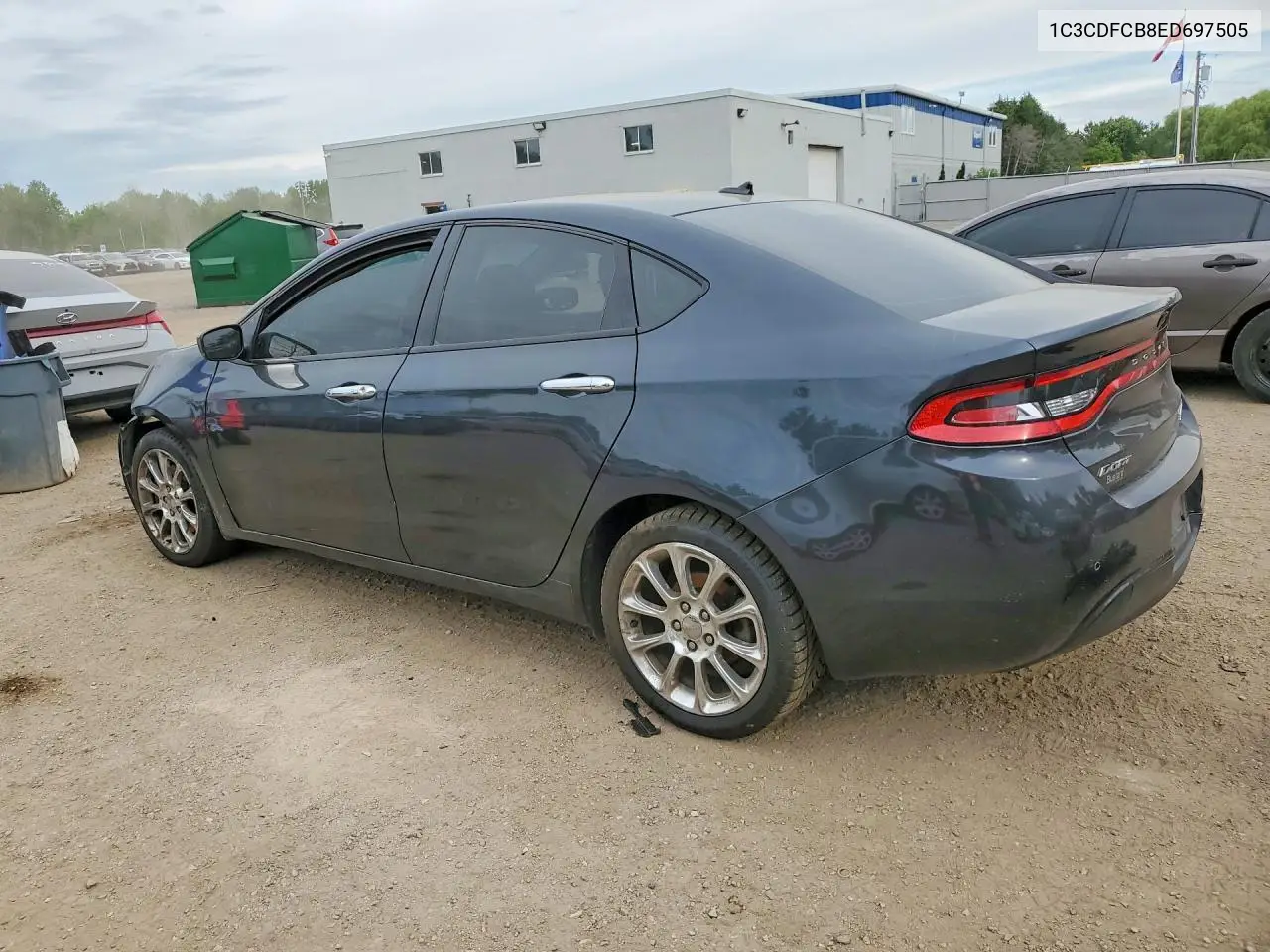 2014 Dodge Dart Limited VIN: 1C3CDFCB8ED697505 Lot: 58870916