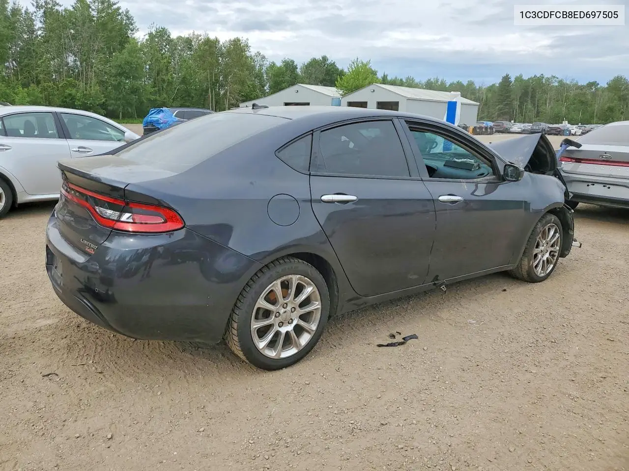 2014 Dodge Dart Limited VIN: 1C3CDFCB8ED697505 Lot: 58870916