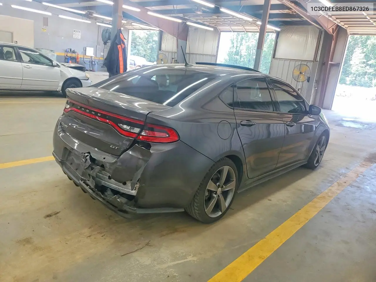 2014 Dodge Dart Gt VIN: 1C3CDFEB8ED867326 Lot: 59247816