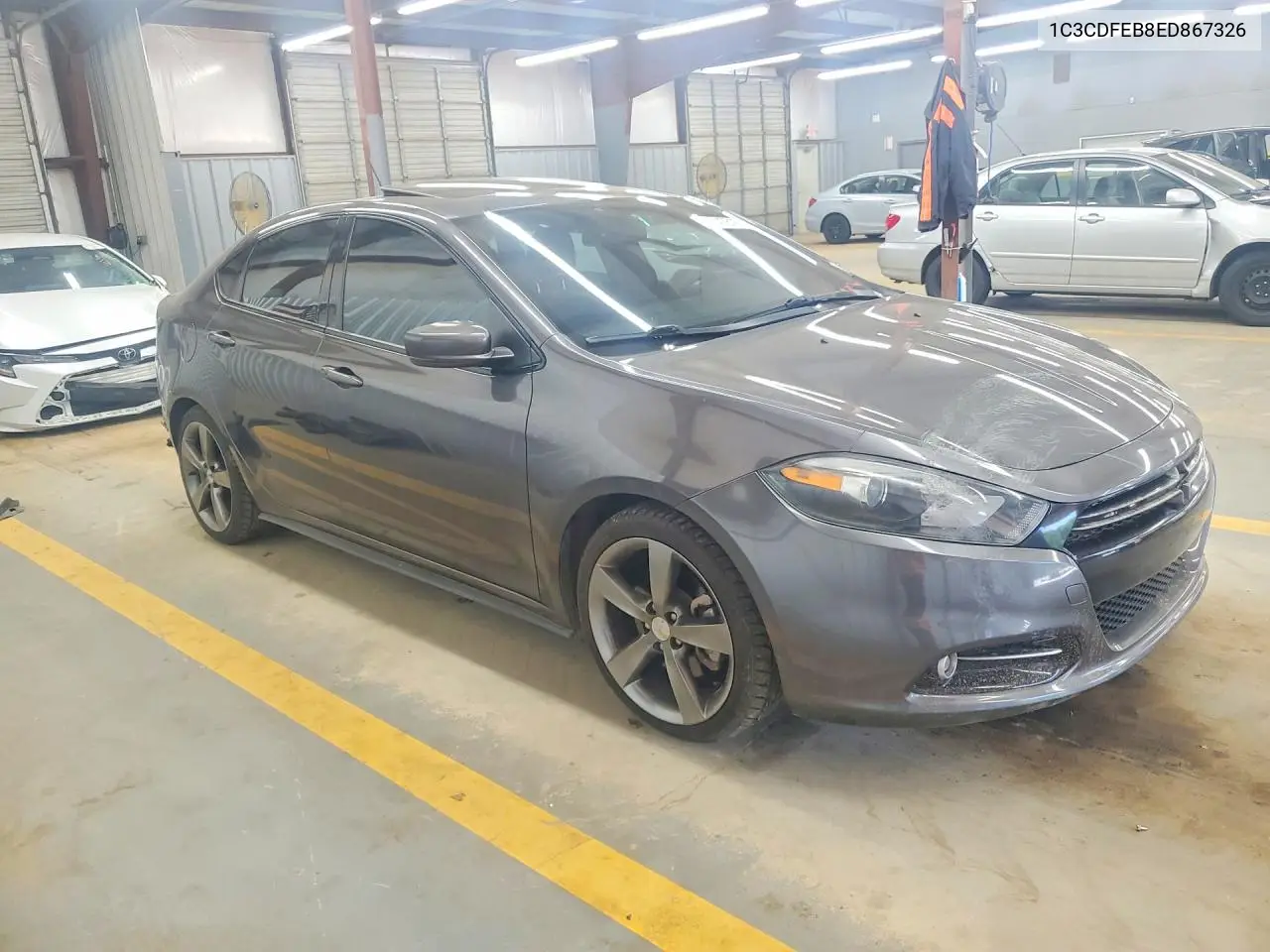 2014 Dodge Dart Gt VIN: 1C3CDFEB8ED867326 Lot: 59247816