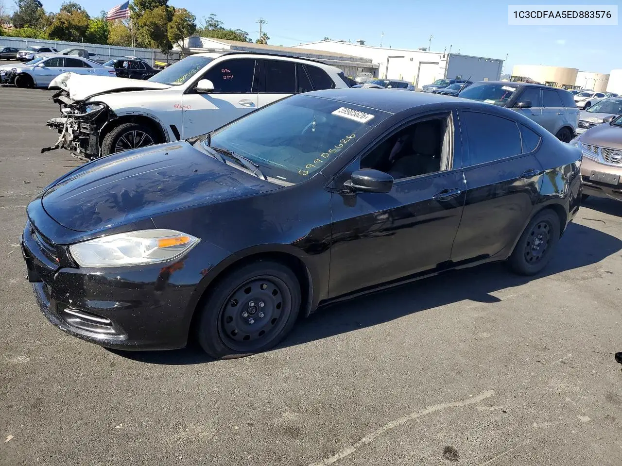 2014 Dodge Dart Se VIN: 1C3CDFAA5ED883576 Lot: 59905626