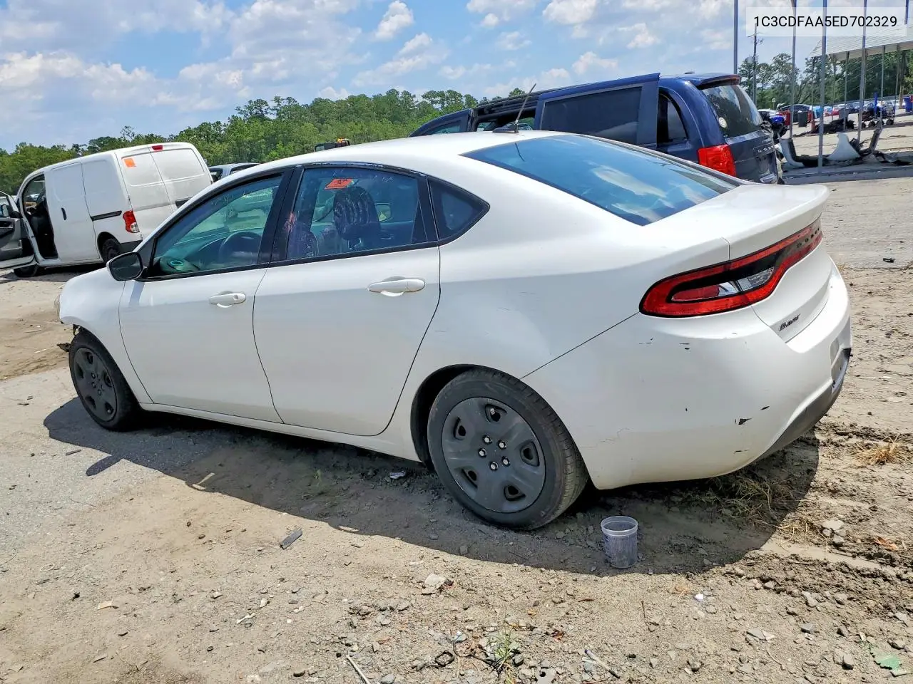 2014 Dodge Dart Se VIN: 1C3CDFAA5ED702329 Lot: 60028446