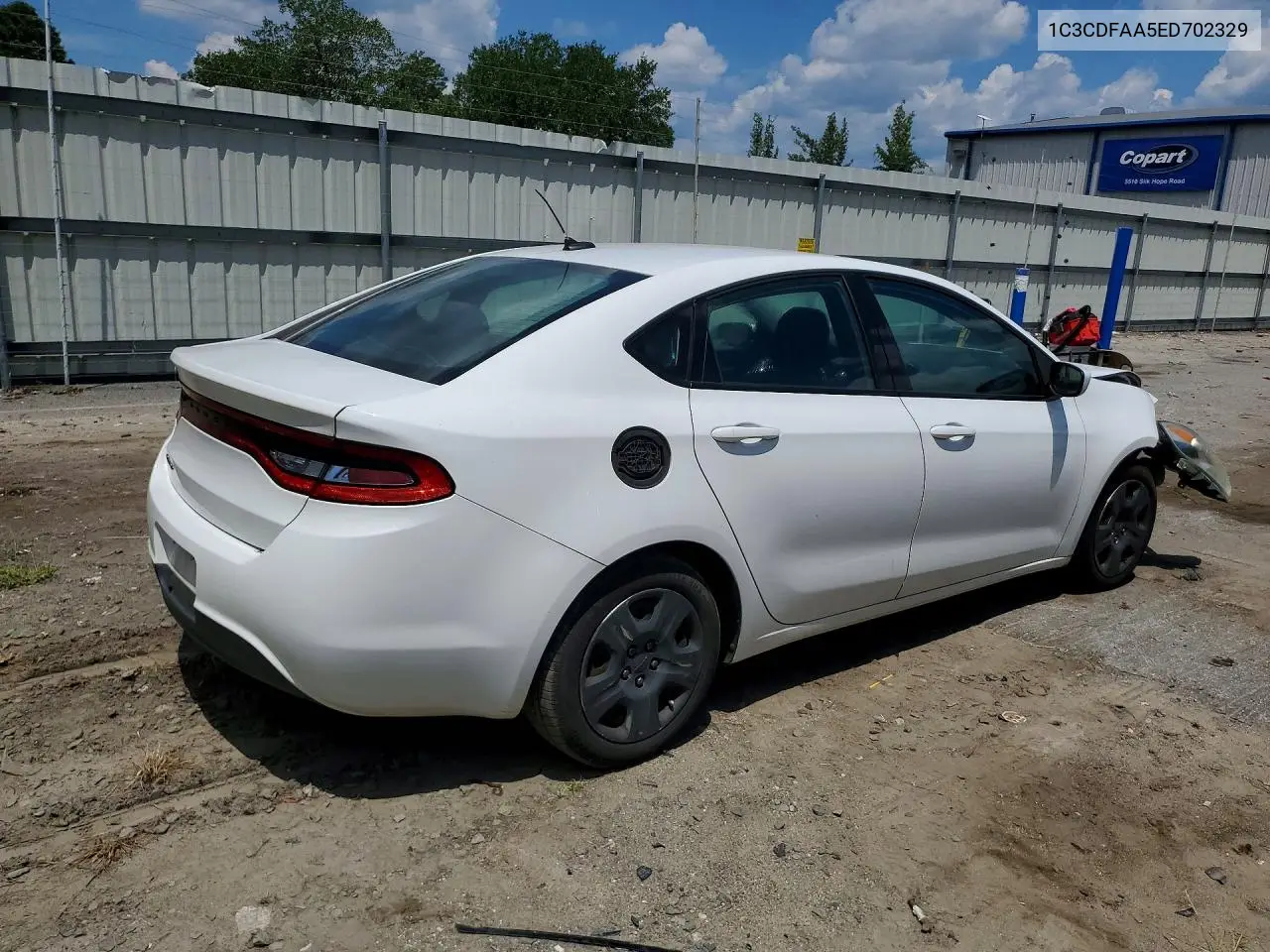 2014 Dodge Dart Se VIN: 1C3CDFAA5ED702329 Lot: 60028446