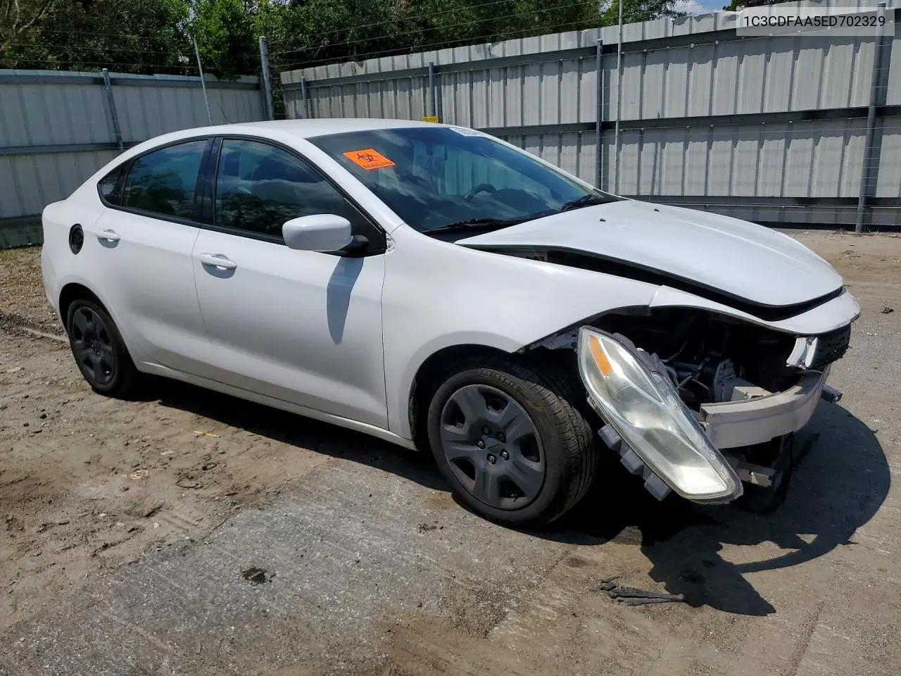 2014 Dodge Dart Se VIN: 1C3CDFAA5ED702329 Lot: 60028446