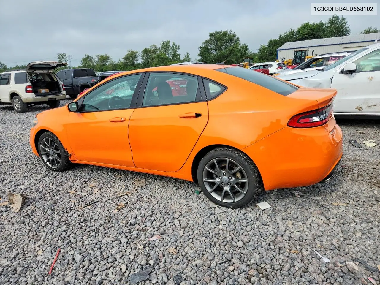 2014 Dodge Dart Sxt VIN: 1C3CDFBB4ED668102 Lot: 60301216