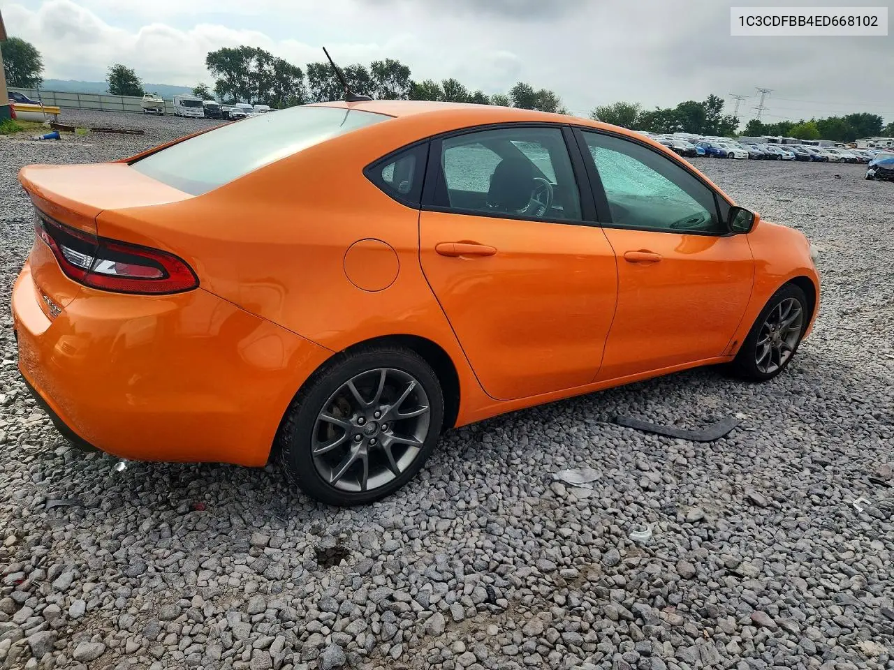 2014 Dodge Dart Sxt VIN: 1C3CDFBB4ED668102 Lot: 60301216