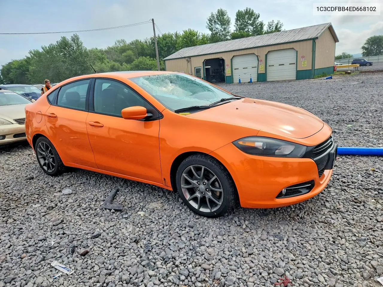 2014 Dodge Dart Sxt VIN: 1C3CDFBB4ED668102 Lot: 60301216
