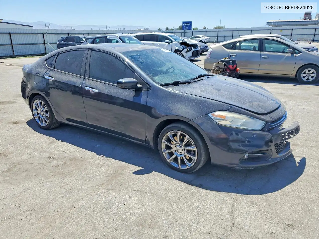 2014 Dodge Dart Limited VIN: 1C3CDFCB6ED824025 Lot: 60861466