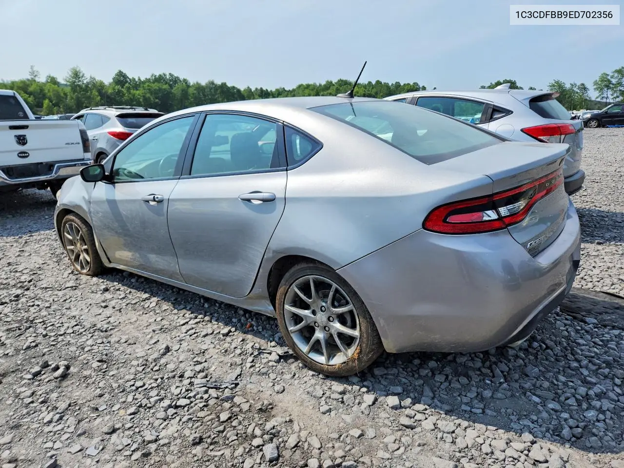2014 Dodge Dart Sxt VIN: 1C3CDFBB9ED702356 Lot: 60987846