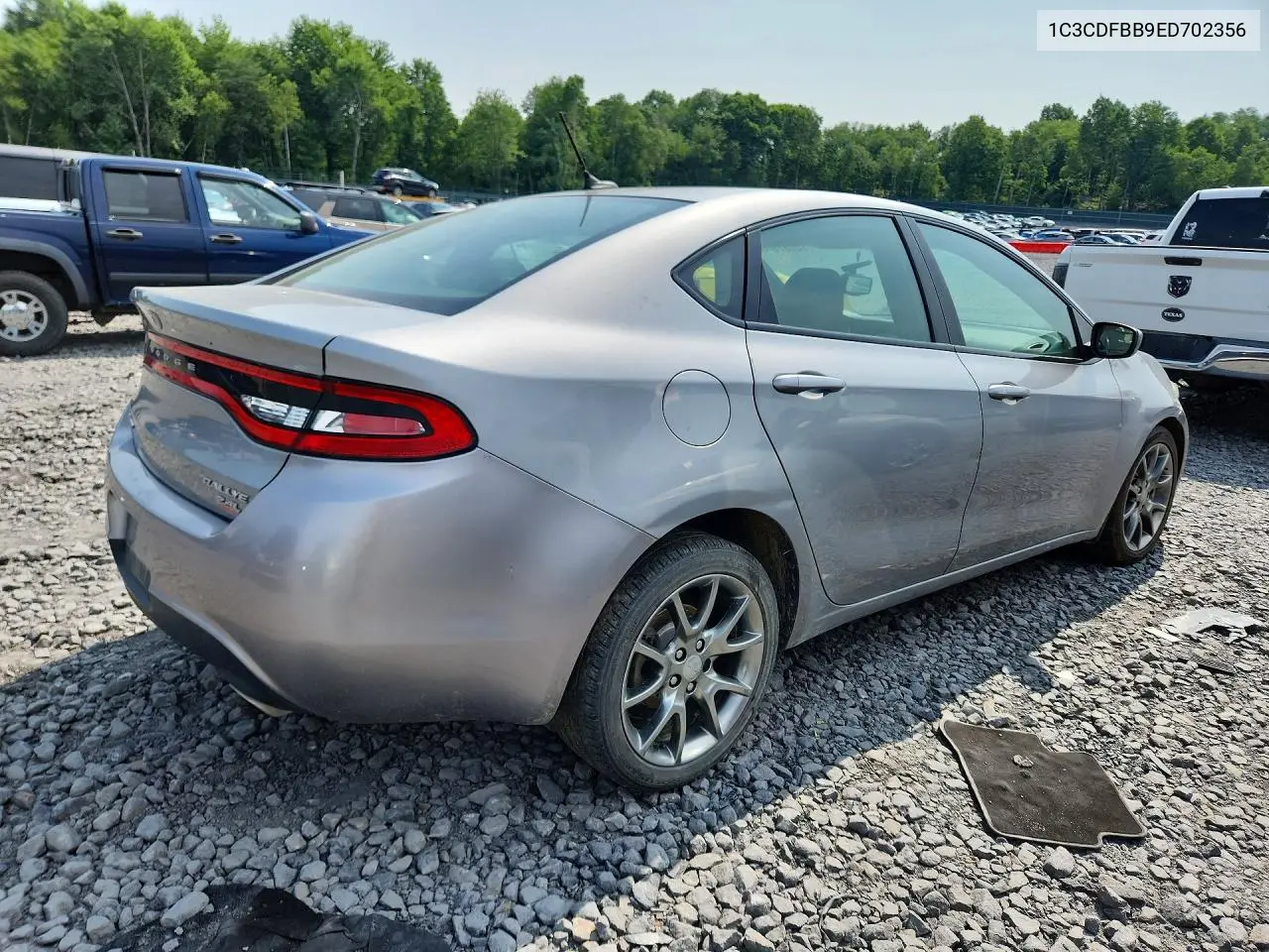 2014 Dodge Dart Sxt VIN: 1C3CDFBB9ED702356 Lot: 60987846