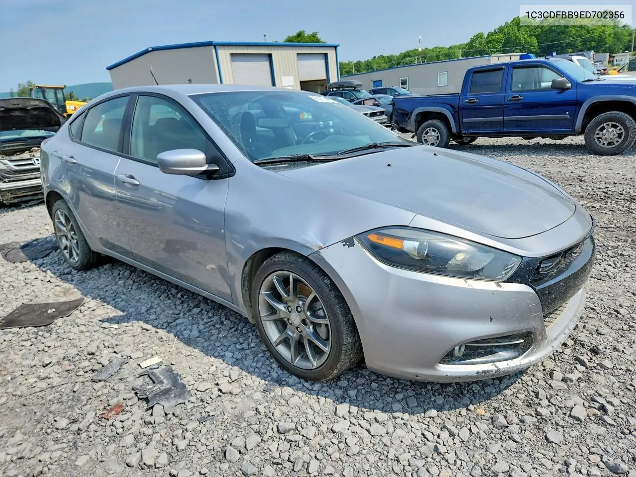 2014 Dodge Dart Sxt VIN: 1C3CDFBB9ED702356 Lot: 60987846