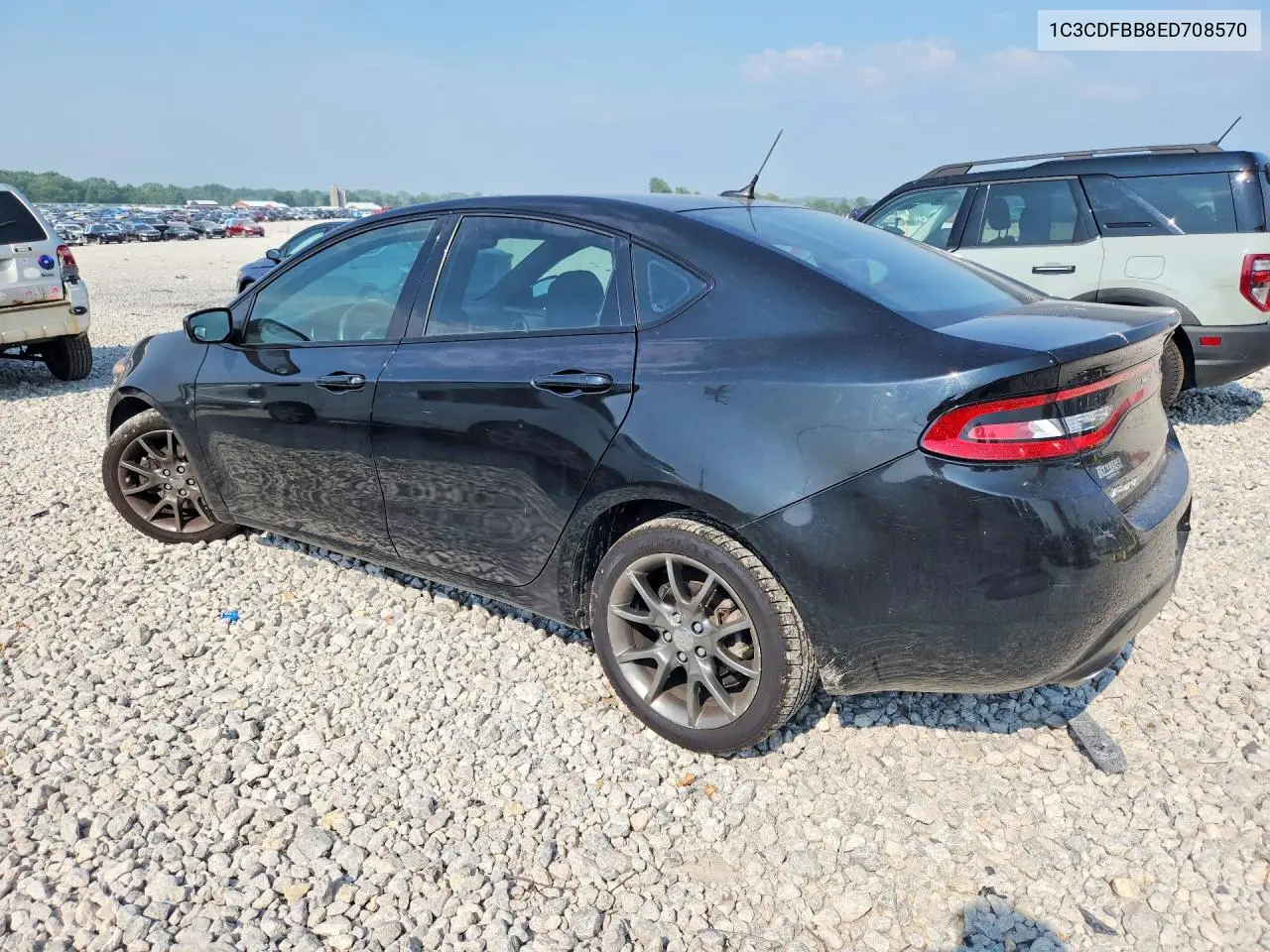 2014 Dodge Dart Sxt VIN: 1C3CDFBB8ED708570 Lot: 61493236