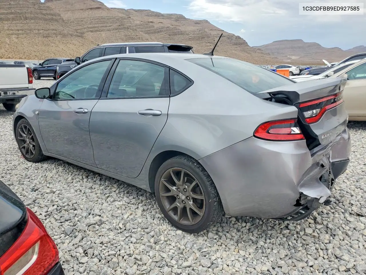 2014 Dodge Dart Sxt VIN: 1C3CDFBB9ED927585 Lot: 61688916