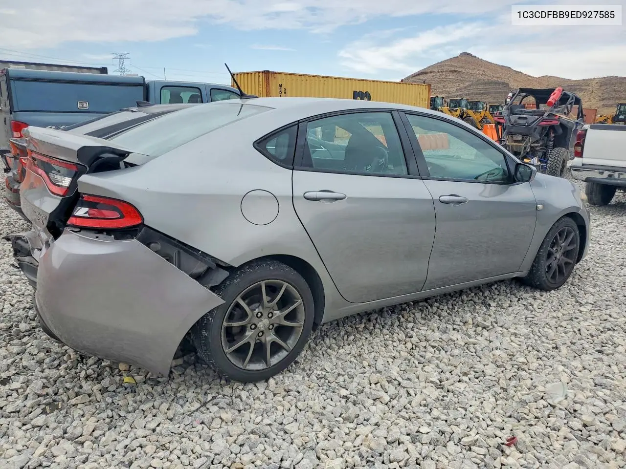 2014 Dodge Dart Sxt VIN: 1C3CDFBB9ED927585 Lot: 61688916