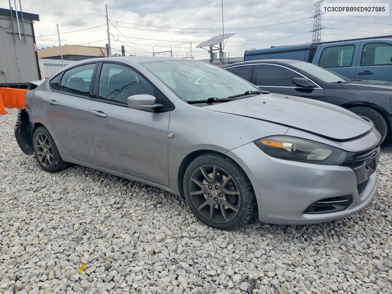 2014 Dodge Dart Sxt VIN: 1C3CDFBB9ED927585 Lot: 61688916
