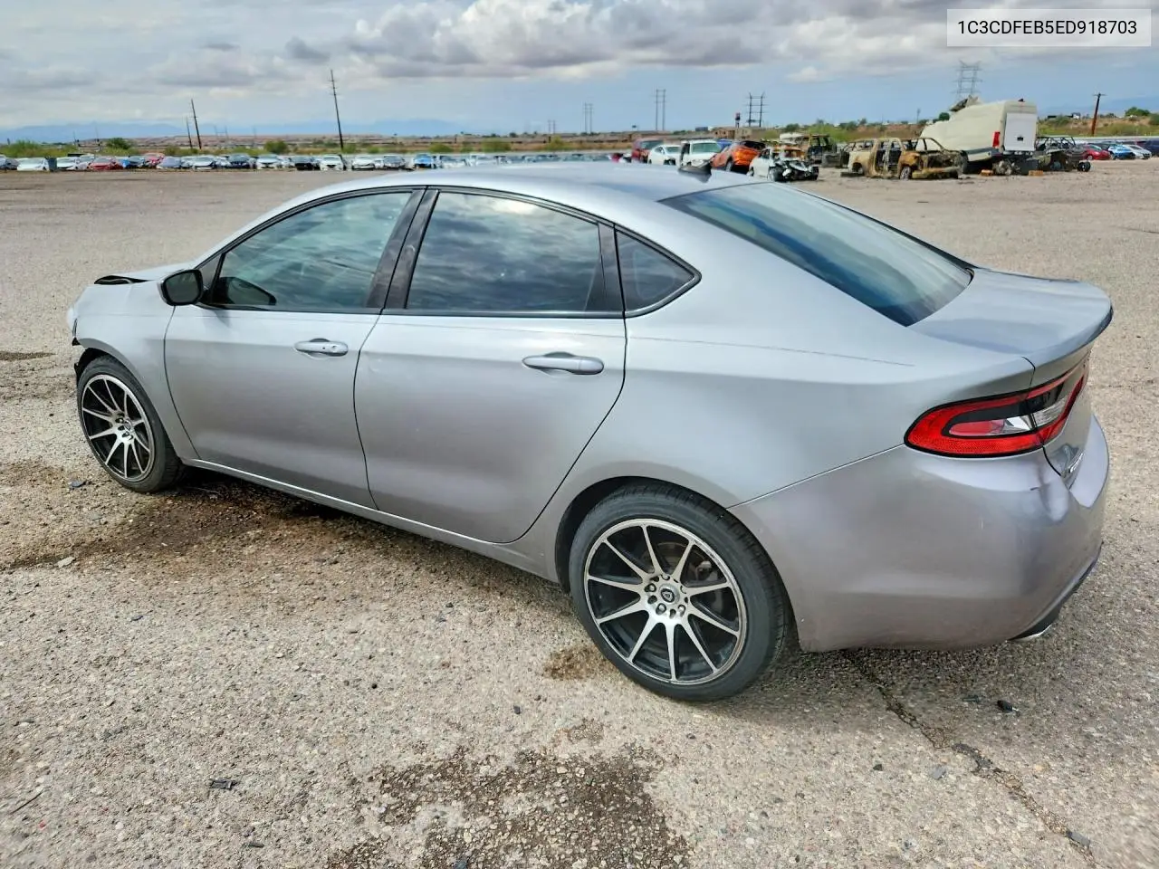 2014 Dodge Dart Gt VIN: 1C3CDFEB5ED918703 Lot: 61741396