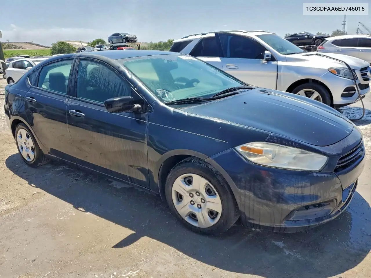 2014 Dodge Dart Se VIN: 1C3CDFAA6ED746016 Lot: 72278785