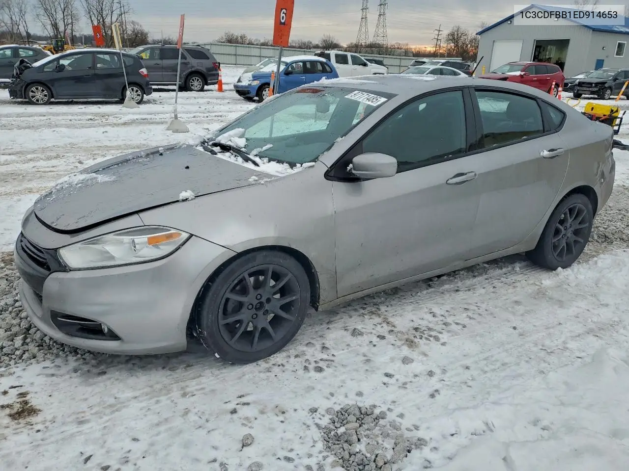 1C3CDFBB1ED914653 2014 Dodge Dart Sxt