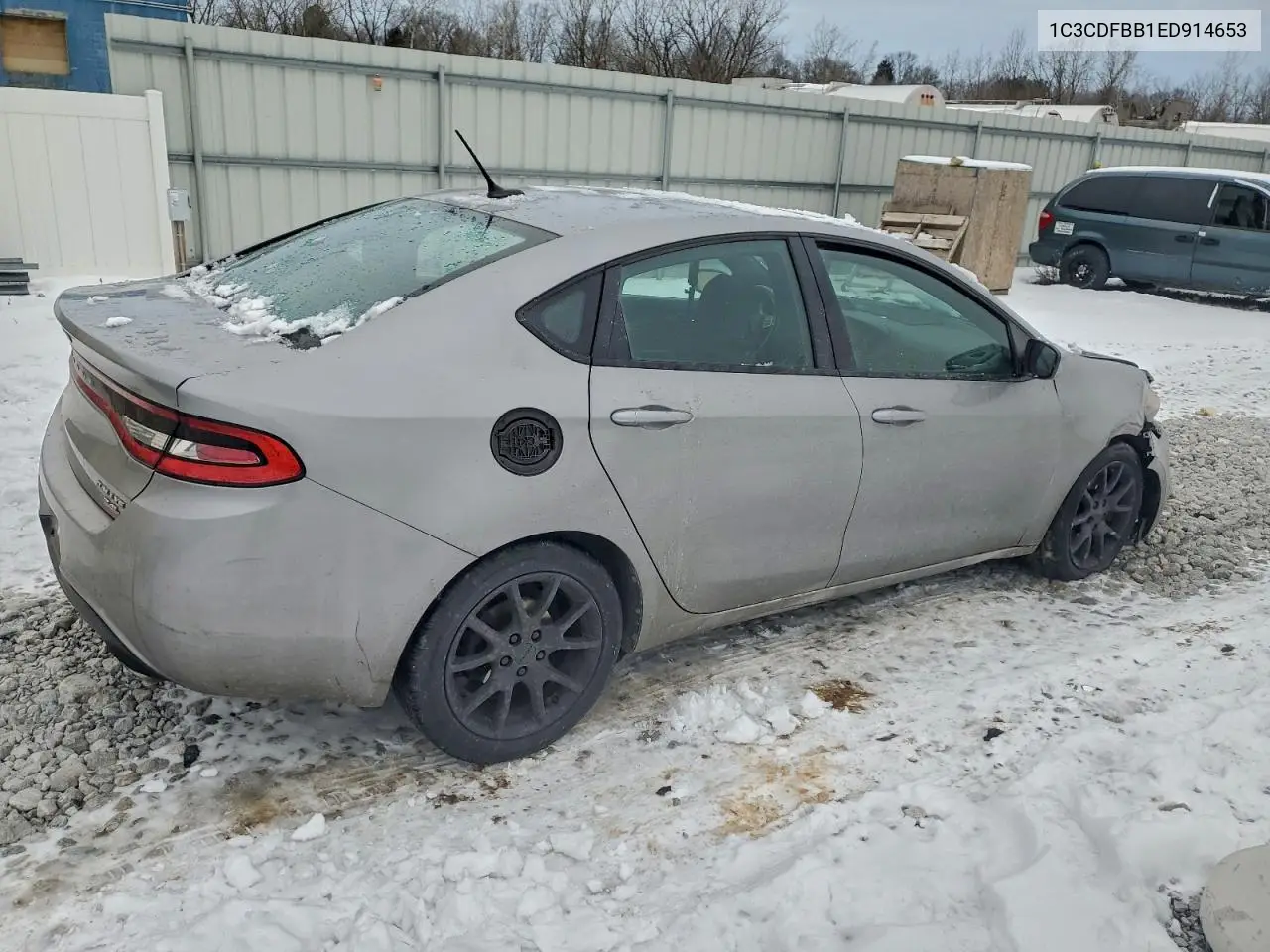 1C3CDFBB1ED914653 2014 Dodge Dart Sxt