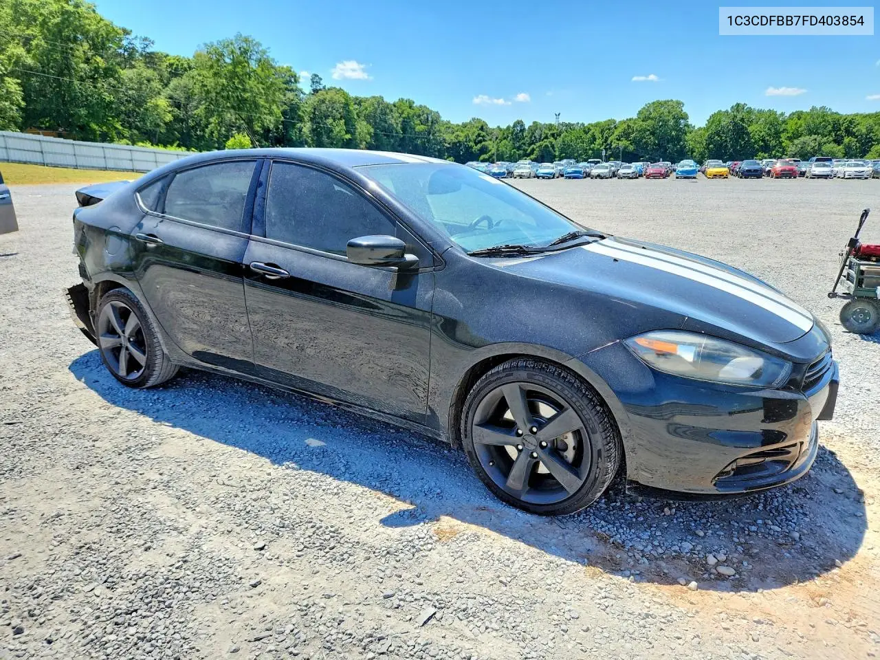 2015 Dodge Dart Sxt VIN: 1C3CDFBB7FD403854 Lot: 57666476