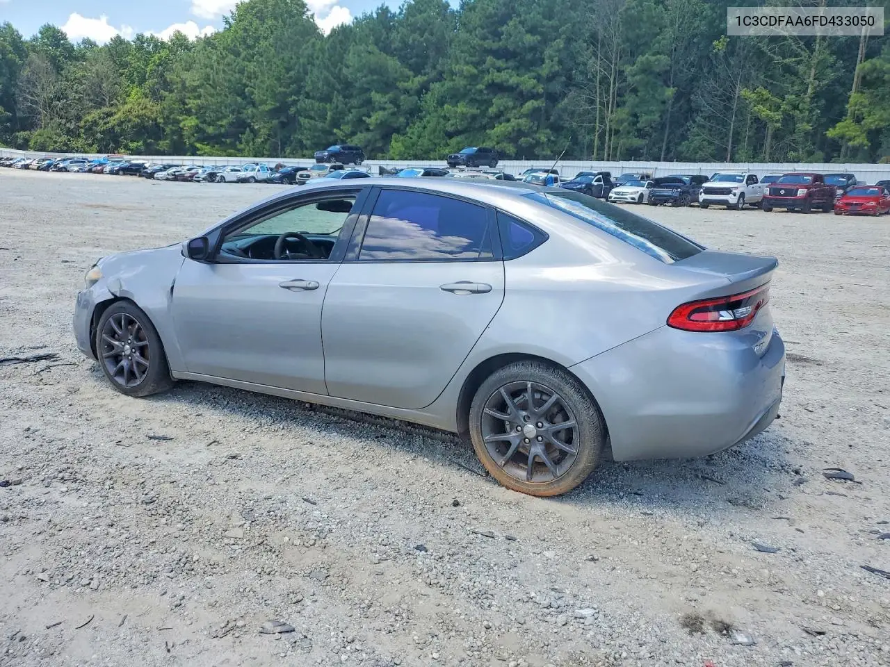 2015 Dodge Dart Se VIN: 1C3CDFAA6FD433050 Lot: 57838886